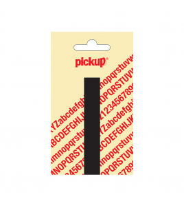 PLAKLETTER NOBEL 90 MM ZWART I