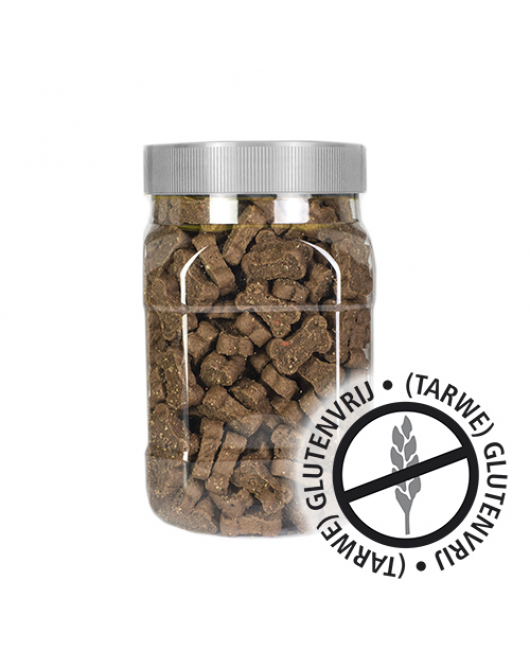 HOND BOTJES LAM GLUTENVRIJ 500 GR./POT (PROMO POT)