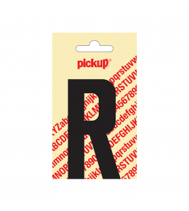 PLAKLETTER NOBEL 90 MM ZWART R