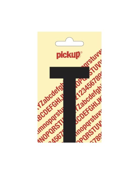 PLAKLETTER NOBEL 90 MM ZWART T
