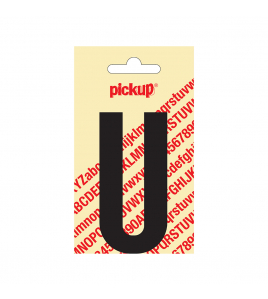 PLAKLETTER NOBEL 90 MM ZWART U