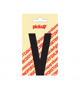 PLAKLETTER NOBEL 90 MM ZWART V