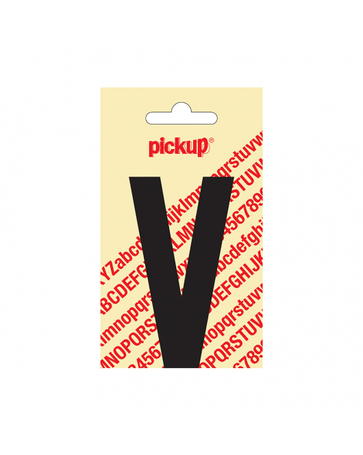 PLAKLETTER NOBEL 90 MM ZWART V