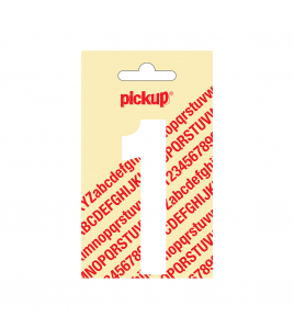 PLAKCIJFER NOBEL 90 MM WIT 1