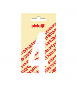 PLAKCIJFER NOBEL 90 MM WIT 4