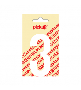 PLAKCIJFER NOBEL 90 MM WIT 3