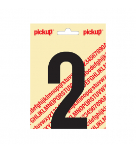 PLAKCIJFER NOBEL 120MM ZWART 2