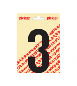 PLAKCIJFER NOBEL 120MM ZWART 3