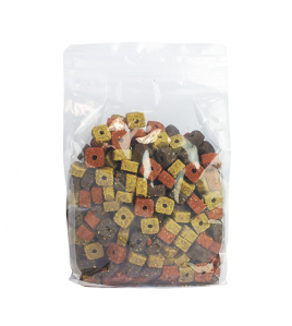 VLEESRONDO'S MIX (KIP/RUND/LAM) 1,5 KG/ZAK