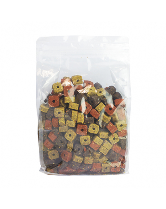 VLEESRONDO'S MIX (KIP/RUND/LAM) 1,5 KG/ZAK