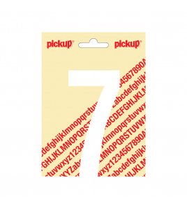 PLAKCIJFER NOBEL 120MM WIT 7