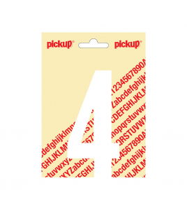 PLAKCIJFER NOBEL 120MM WIT 4