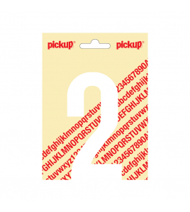 PLAKCIJFER NOBEL 120MM WIT 2