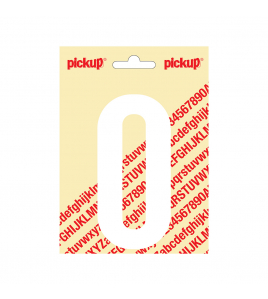 PLAKCIJFER NOBEL 120MM WIT 0