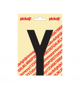 PLAKLETTER NOBEL 120MM ZWART Y