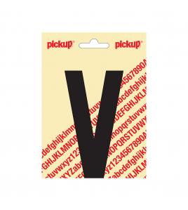 PLAKLETTER NOBEL 120MM ZWART V