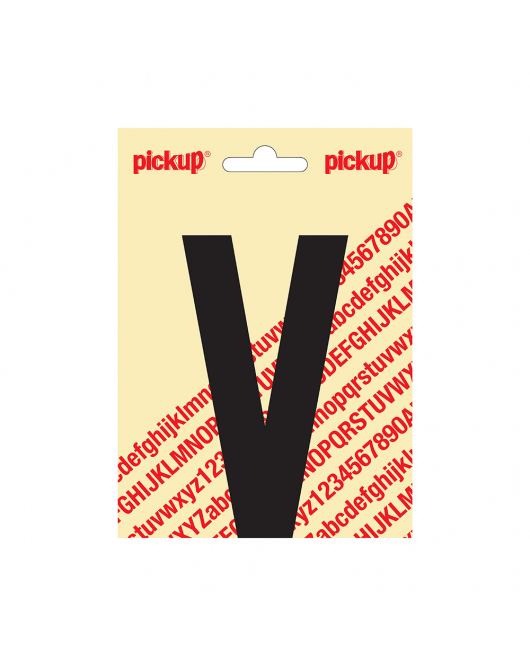 PLAKLETTER NOBEL 120MM ZWART V