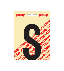 PLAKLETTER NOBEL 120MM ZWART S