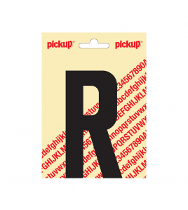 PLAKLETTER NOBEL 120MM ZWART R