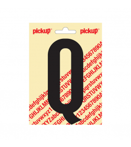 PLAKLETTER NOBEL 120MM ZWART Q