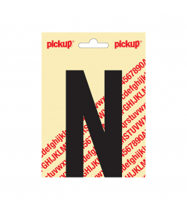 PLAKLETTER NOBEL 120MM ZWART N