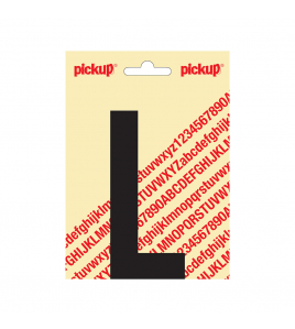 PLAKLETTER NOBEL 120MM ZWART L