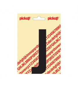 PLAKLETTER NOBEL 120MM ZWART J