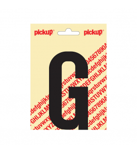 PLAKLETTER NOBEL 120MM ZWART G