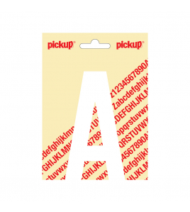 PLAKLETTER NOBEL 120MM WIT A