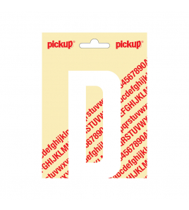 PLAKLETTER NOBEL 120MM WIT D