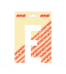 PLAKLETTER NOBEL 120MM WIT E