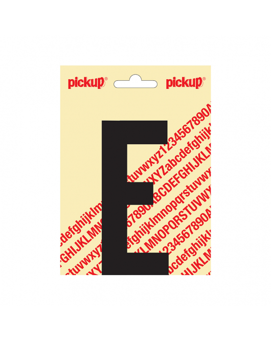 PLAKLETTER NOBEL 120MM ZWART E