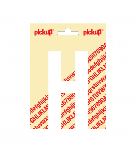 PLAKLETTER NOBEL 120MM WIT H