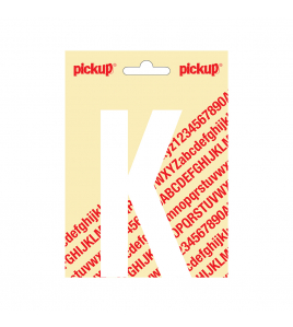 PLAKLETTER NOBEL 120MM WIT K