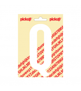 PLAKLETTER NOBEL 120MM WIT Q