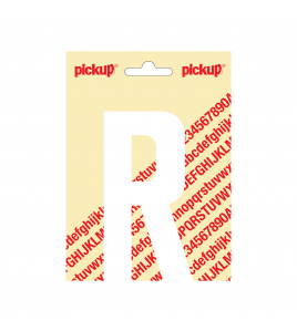 PLAKLETTER NOBEL 120MM WIT R