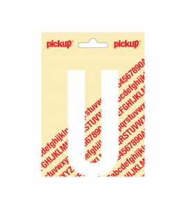 PLAKLETTER NOBEL 120MM WIT U