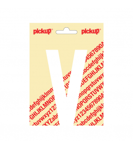 PLAKLETTER NOBEL 120MM WIT V