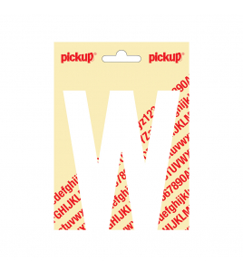 PLAKLETTER NOBEL 120MM WIT W