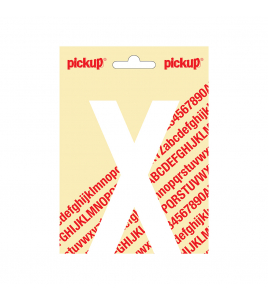 PLAKLETTER NOBEL 120MM WIT X