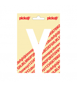 PLAKLETTER NOBEL 120MM WIT Y