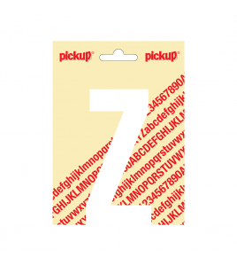 PLAKLETTER NOBEL 120MM WIT Z