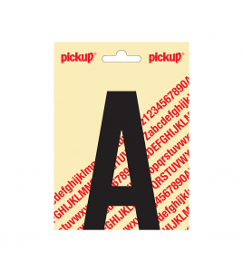 PLAKLETTER NOBEL 120MM ZWART A