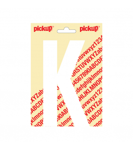 PLAKLETTER NOBEL 150MM WIT K