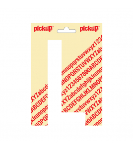 PLAKLETTER NOBEL 150MM WIT L