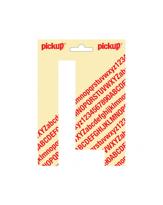 PLAKLETTER NOBEL 150MM WIT L