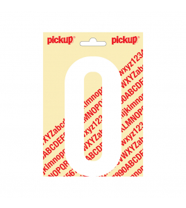 PLAKLETTER NOBEL 150MM WIT O