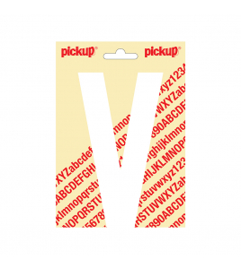 PLAKLETTER NOBEL 150MM WIT V