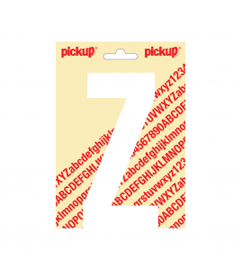 PLAKLETTER NOBEL 150MM WIT Z