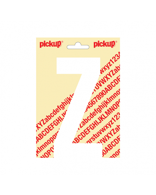 PLAKLETTER NOBEL 150MM WIT Z